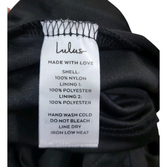 Lulus Dress  Womans XL Black Striking Scene Ethereal Whimsygoth Fairy Witchy - Picture 8 of 8